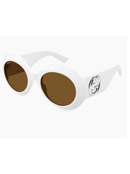 GUCCI Fashion Show 54MM WHITE Round Sunglasses GG1647S 003 main image 5